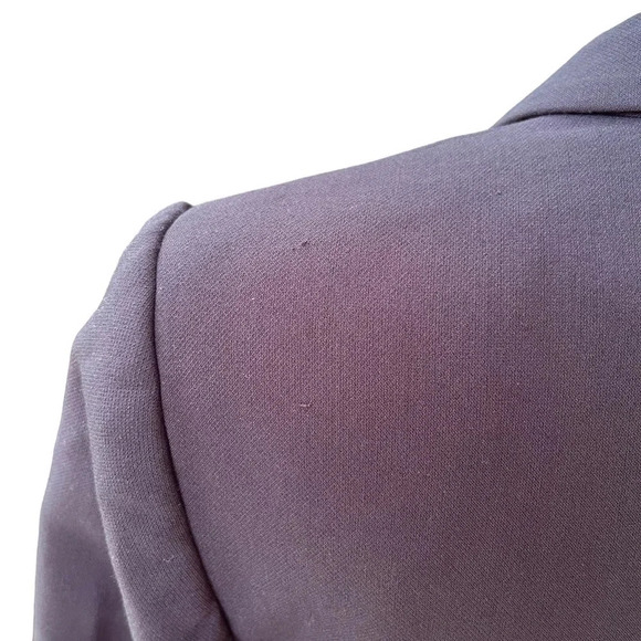 1. State Black Ruched Sleeve Double Breasted Blazer Size Medium - Picture 12 of 14